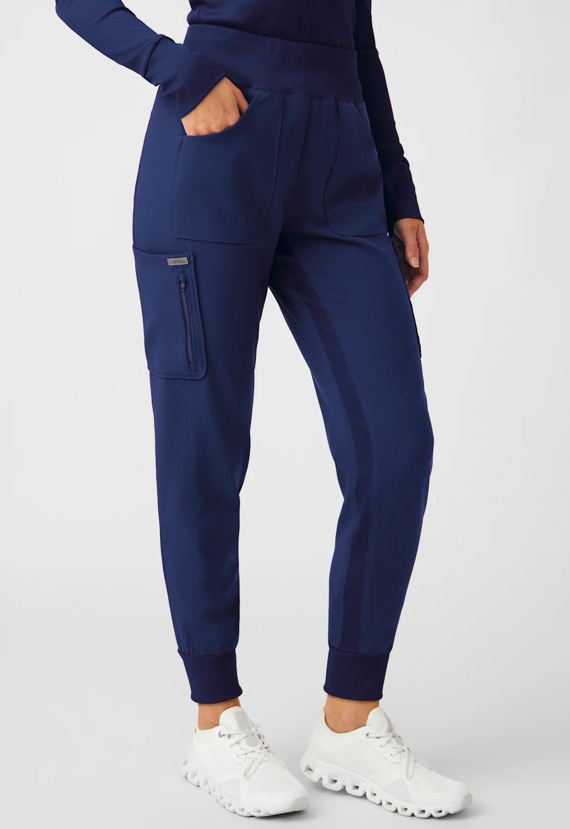 PANTALÓN CLÍNICO MUJER JOGGER FORWARD LB401 AZUL MARINO