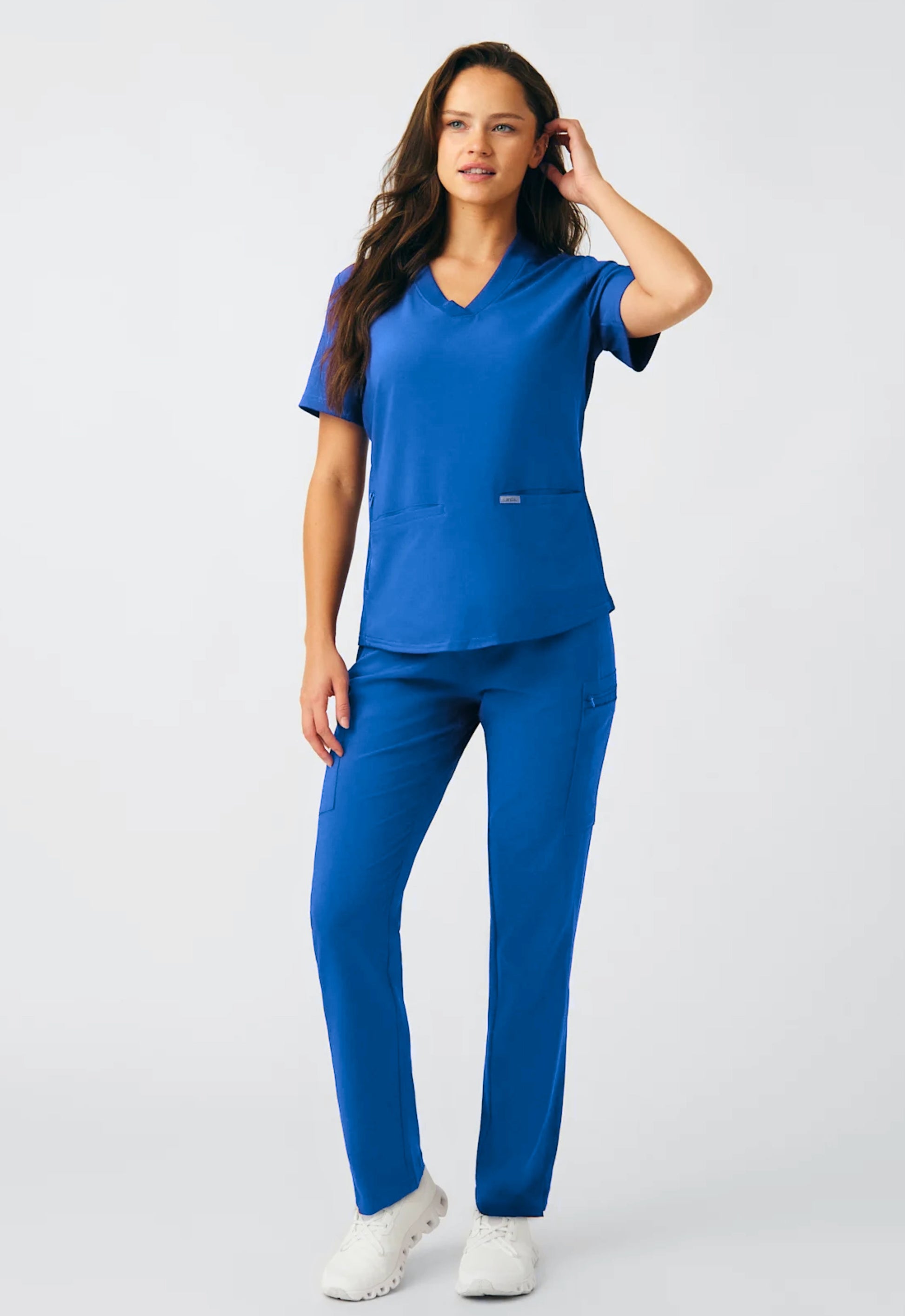 Pantalón Clínico Mujer Forward LB400 Azul Rey