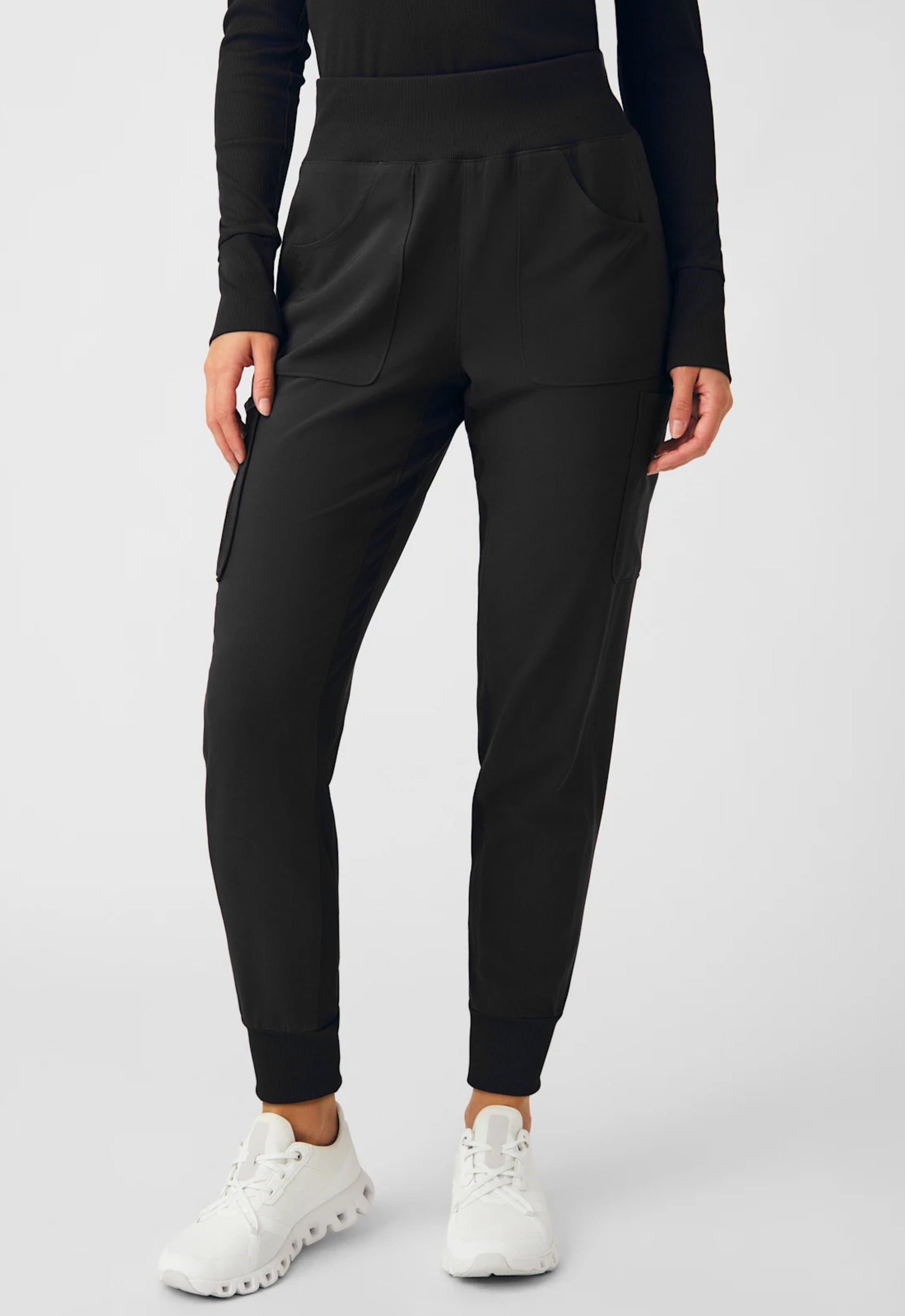PANTALÓN CLÍNICO MUJER JOGGER FORWARD LB401 NEGRO