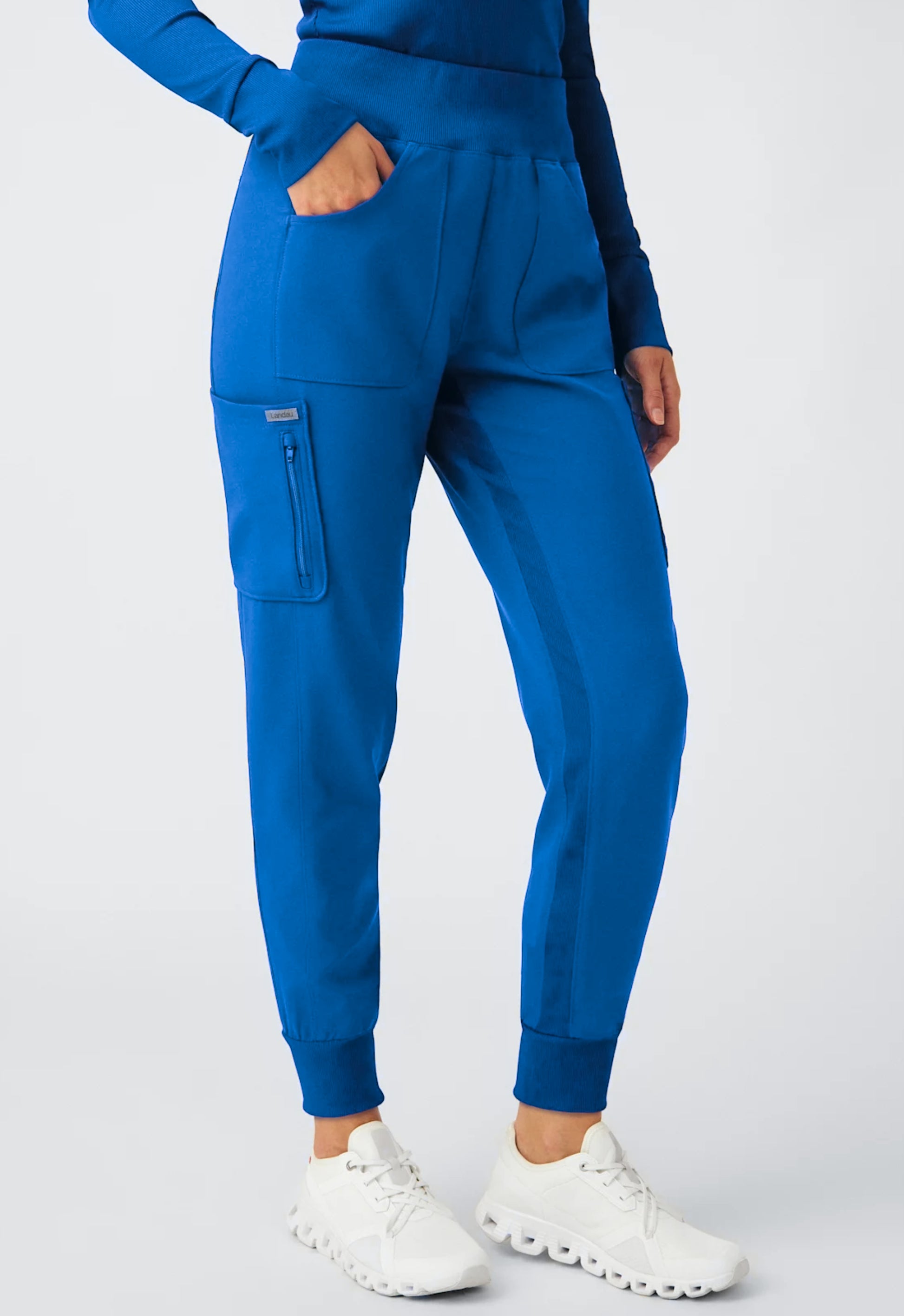 PANTALÓN CLÍNICO MUJER JOGGER FORWARD LB401 AZUL REY