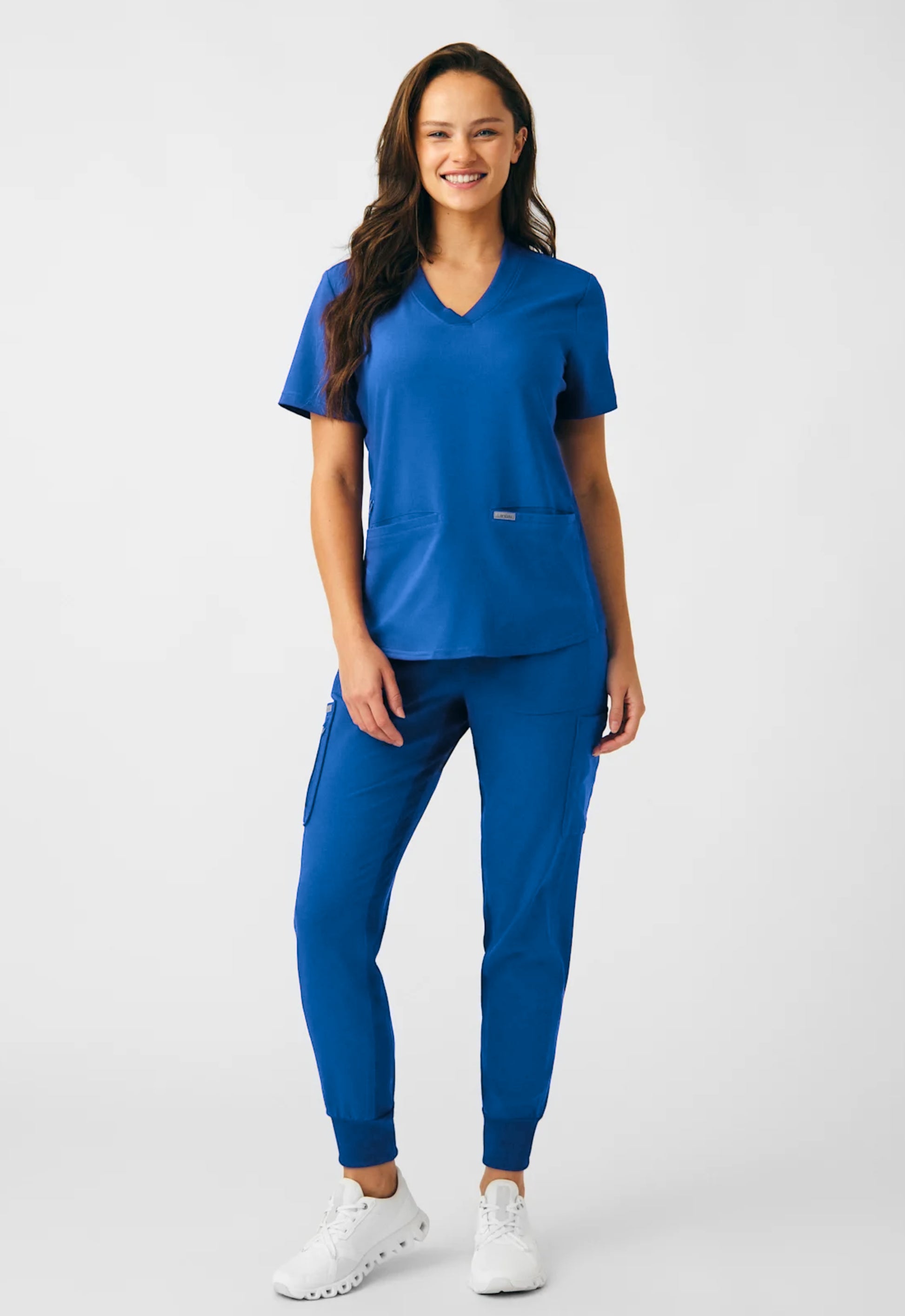PANTALÓN CLÍNICO MUJER JOGGER FORWARD LB401 AZUL REY