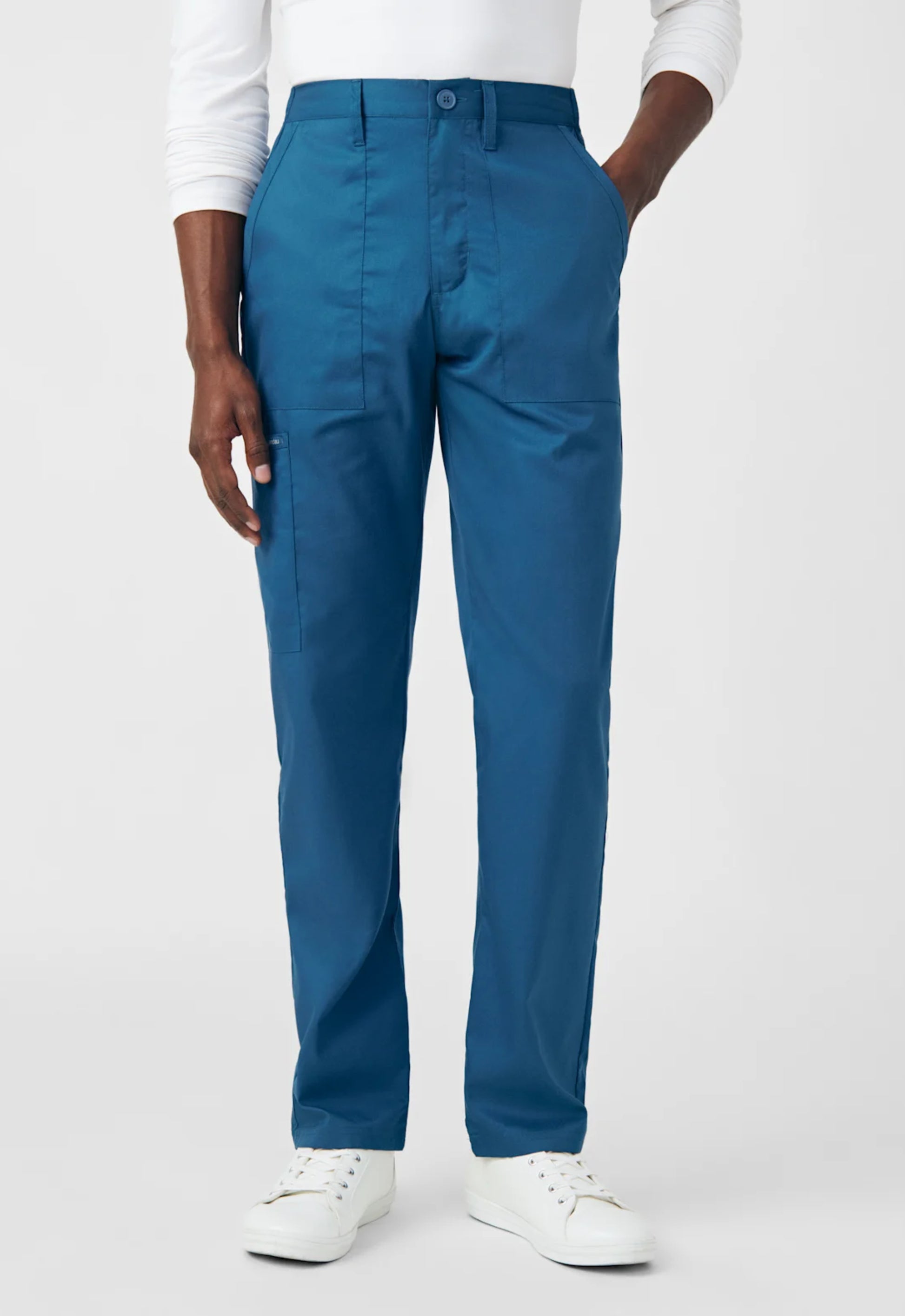 PANTALÓN CLÍNICO HOMBRE PROFLEX LB408 CARIBBEAN BLUE