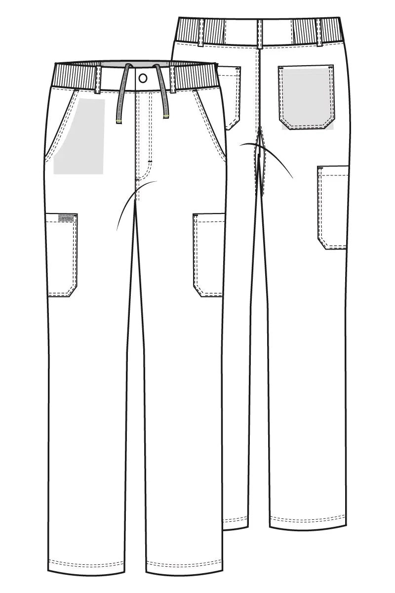 Pantalón Clínico Hombre Forward LB410 Plomo