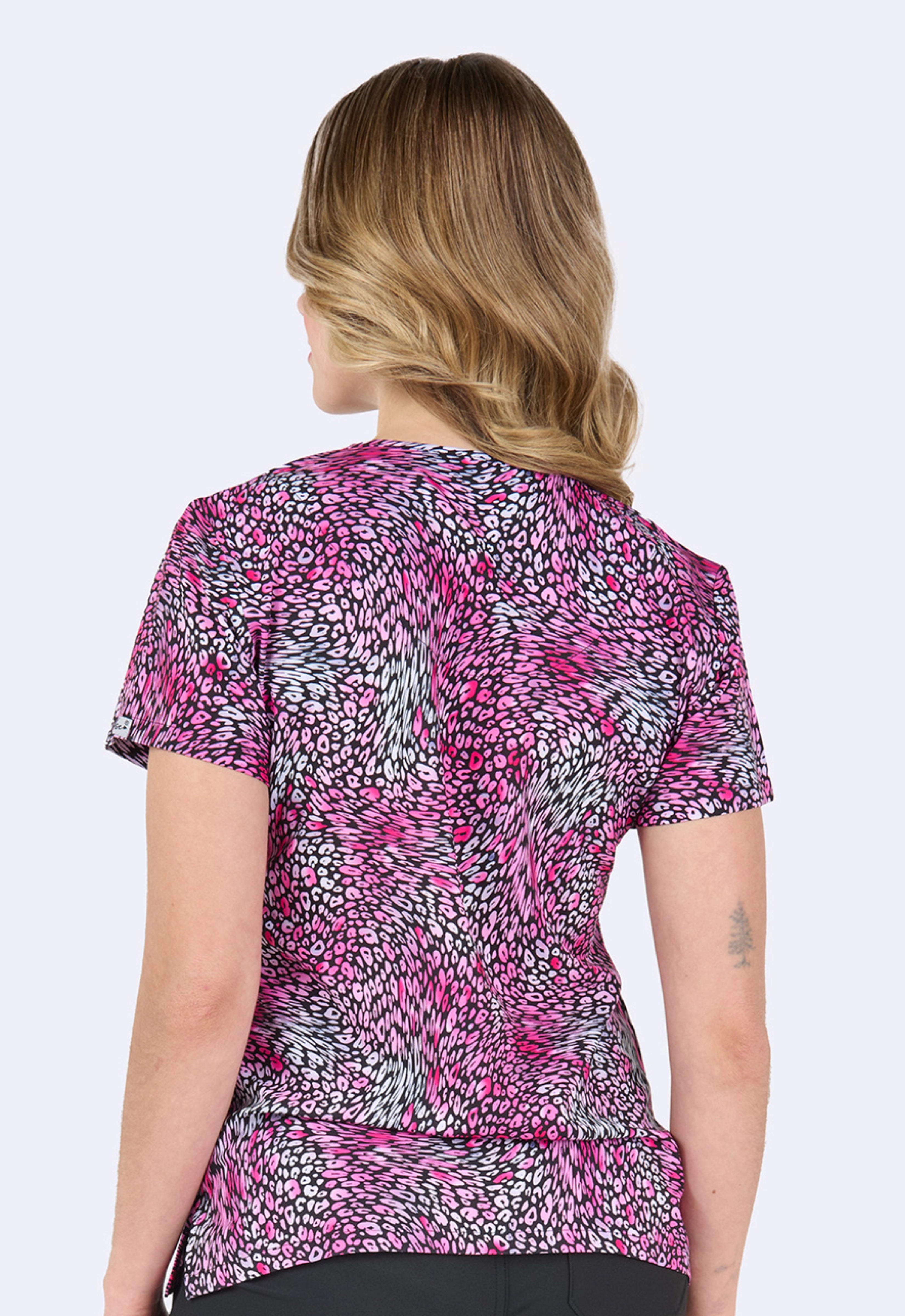 Polera Clínica Estampada Mujer 1054 PKWD