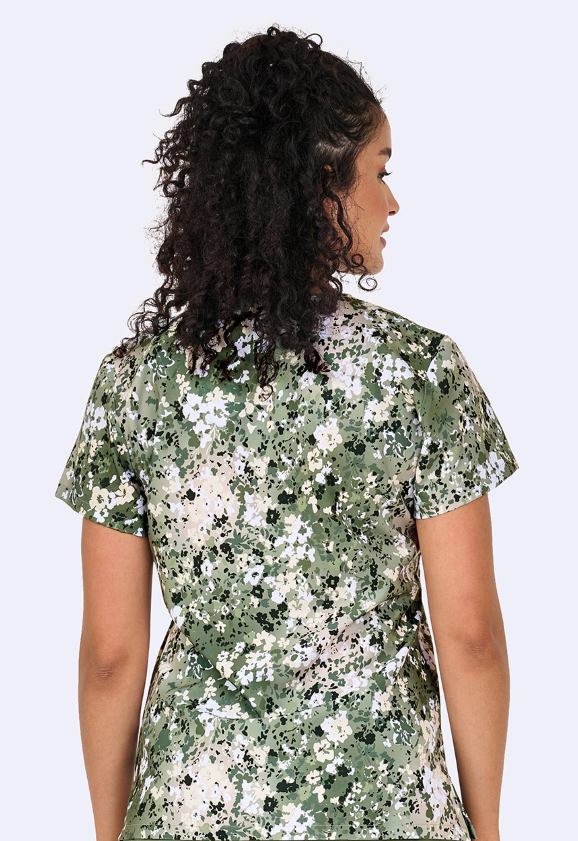 Polera Clínica Estampada Mujer 1054 SRPS