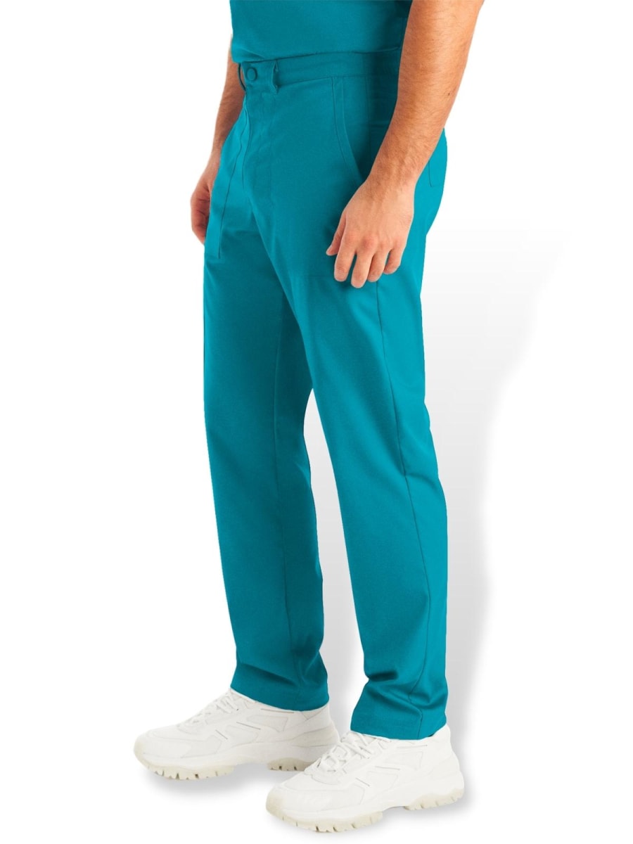 PANTALÓN CLÍNICO HOMBRE PROFLEX LB408 TEAL