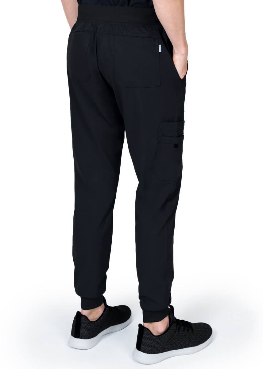 Pantalón Clínico Jogger Hombre Zavaté 3029 Negro