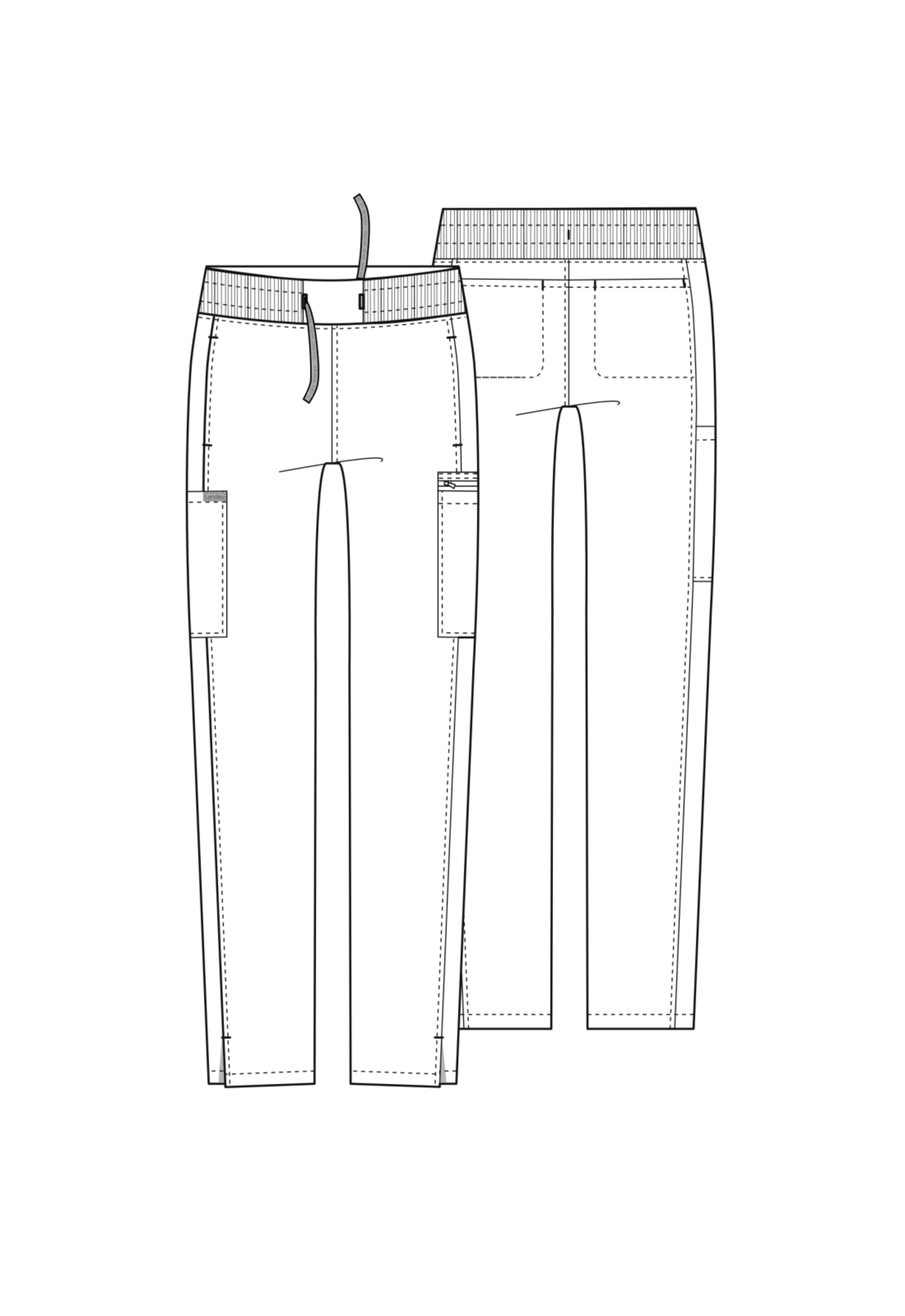 Pantalón Clínico Mujer Forward LB400 Azul marino