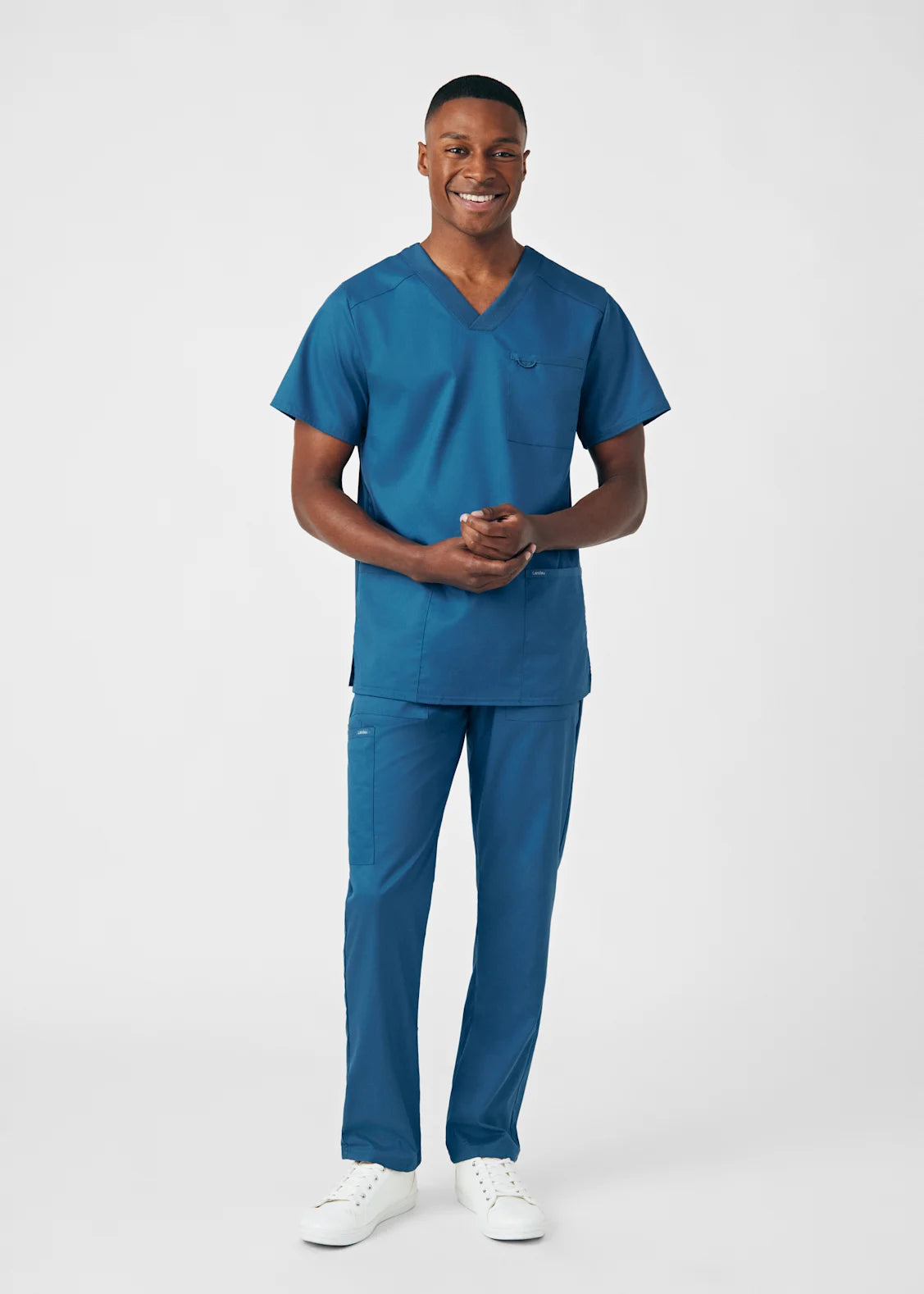 PANTALÓN CLÍNICO HOMBRE PROFLEX LB408 CARIBBEAN BLUE