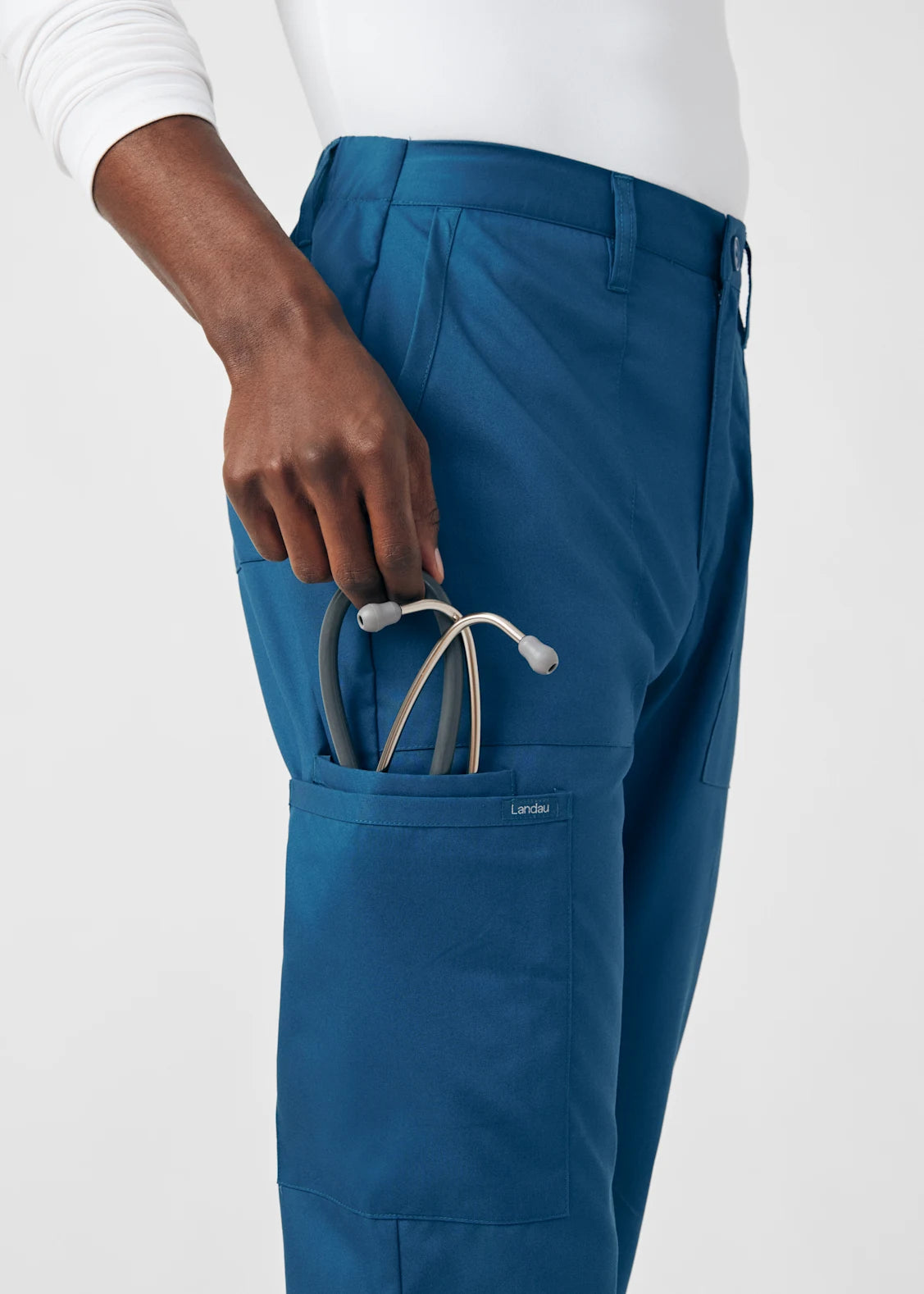 PANTALÓN CLÍNICO HOMBRE PROFLEX LB408 CARIBBEAN BLUE