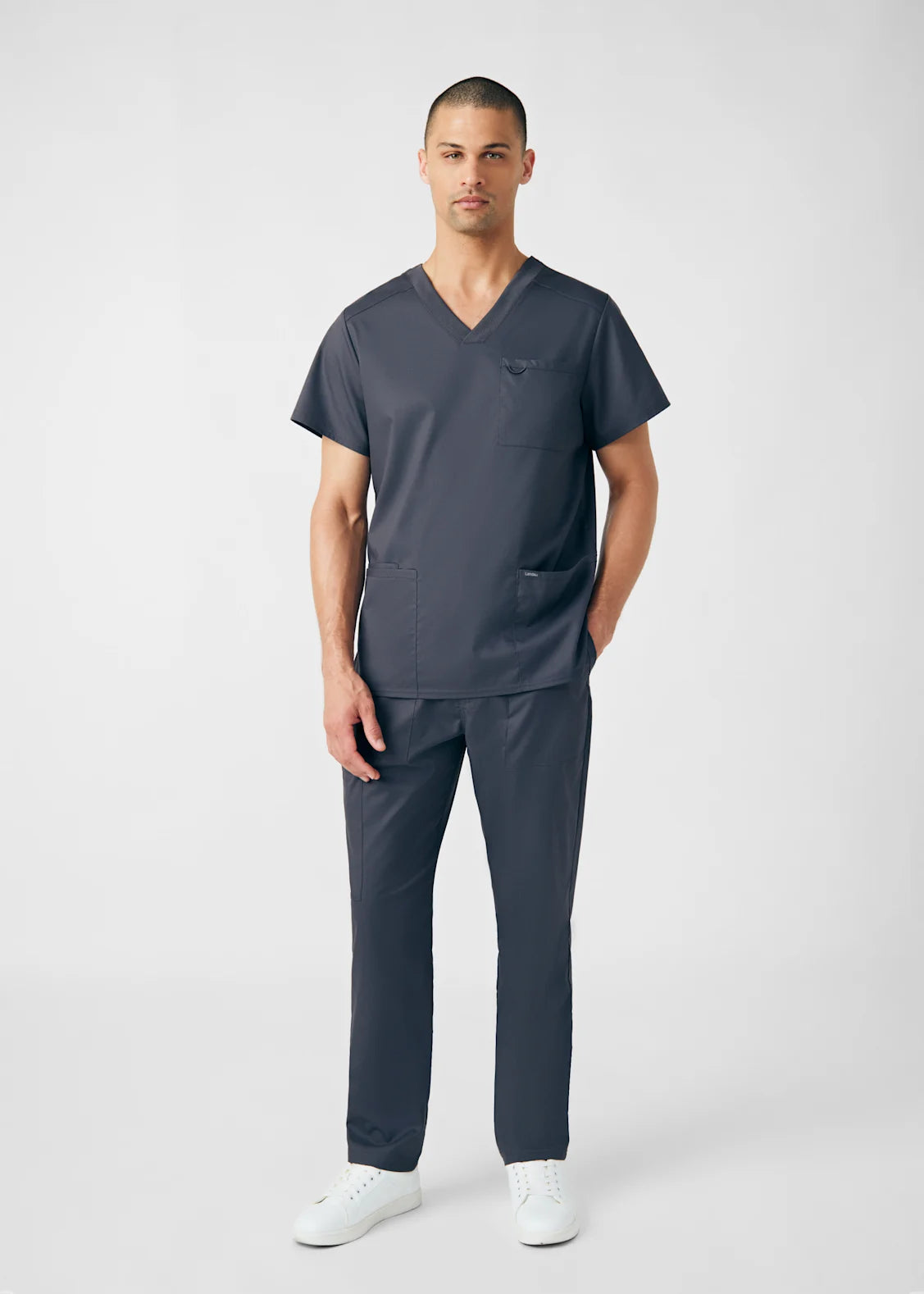 PANTALÓN CLÍNICO HOMBRE PROFLEX LB408 PLOMO