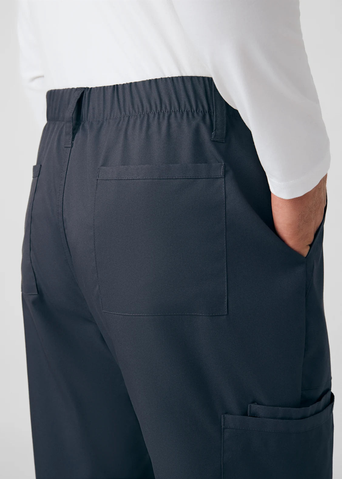 PANTALÓN CLÍNICO HOMBRE PROFLEX LB408 PLOMO