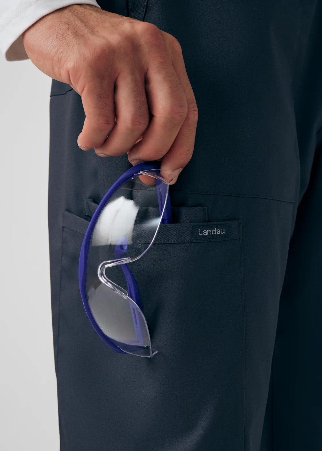 PANTALÓN CLÍNICO HOMBRE PROFLEX LB408 PLOMO