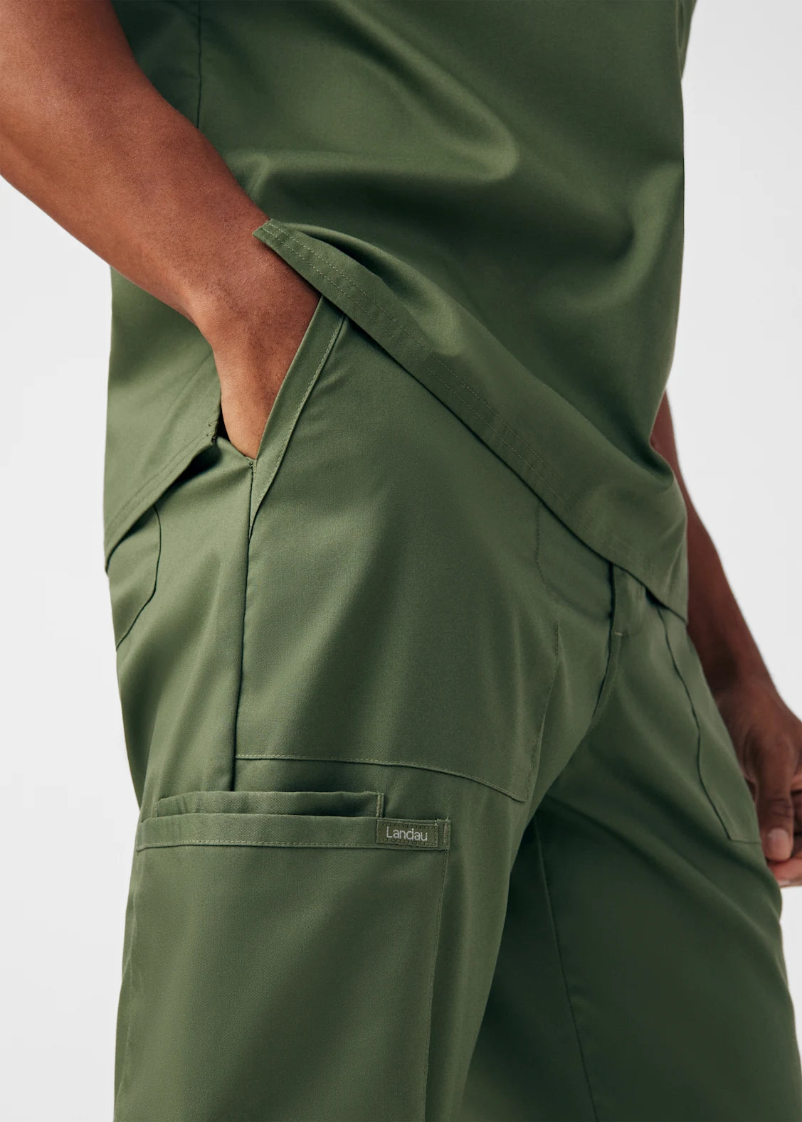 PANTALÓN CLÍNICO HOMBRE PROFLEX LB408 OLIVO