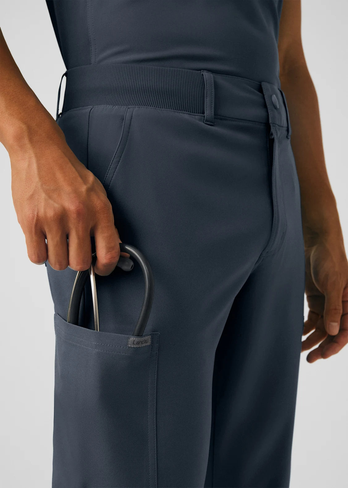 Pantalón Clínico Hombre Forward LB410 Plomo