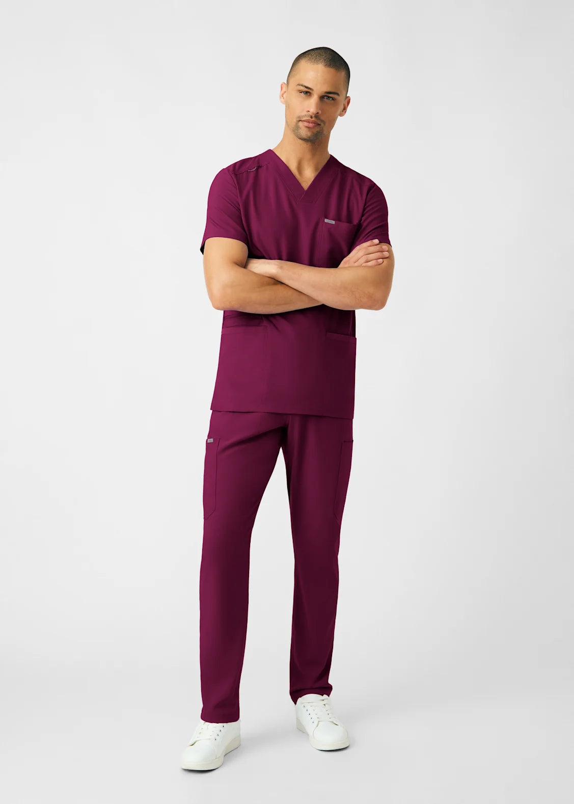 Pantalón Clínico Hombre Forward LB410 Burdeo