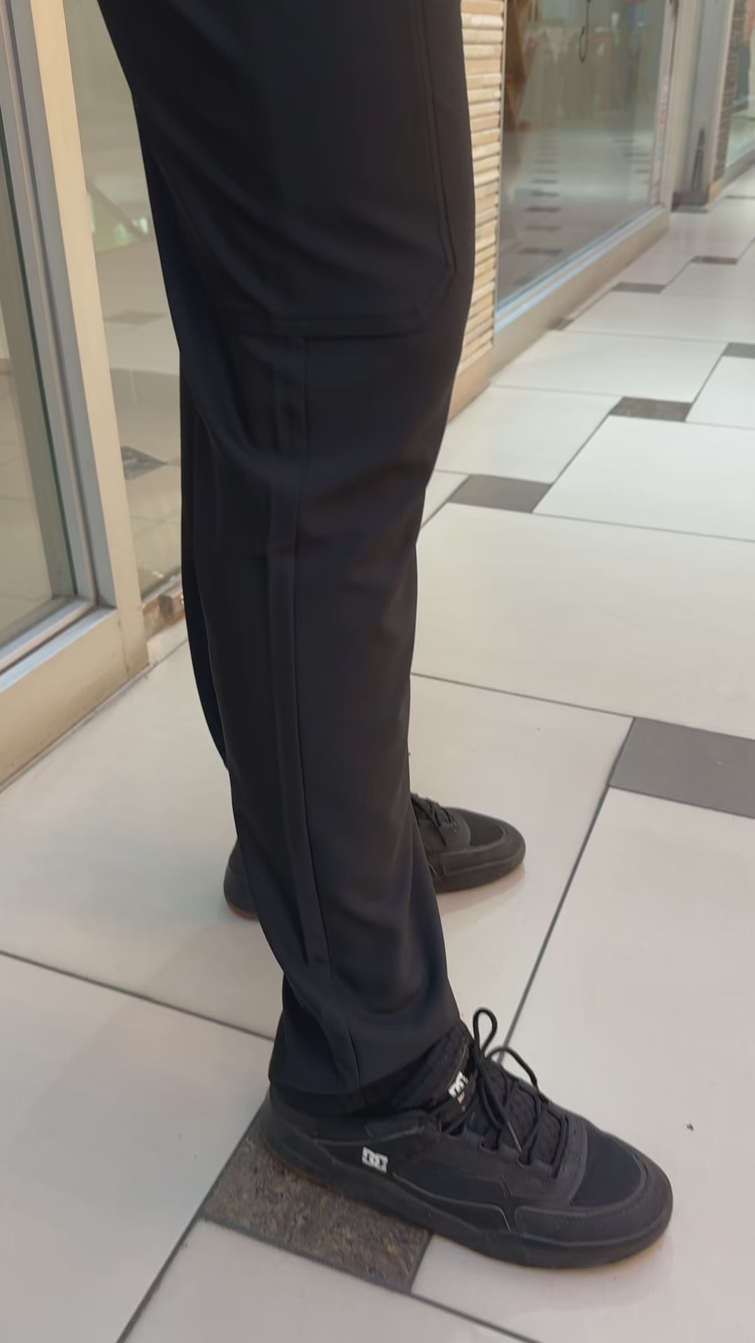 Pantalón Clínico Hombre Forward LB410 Negro