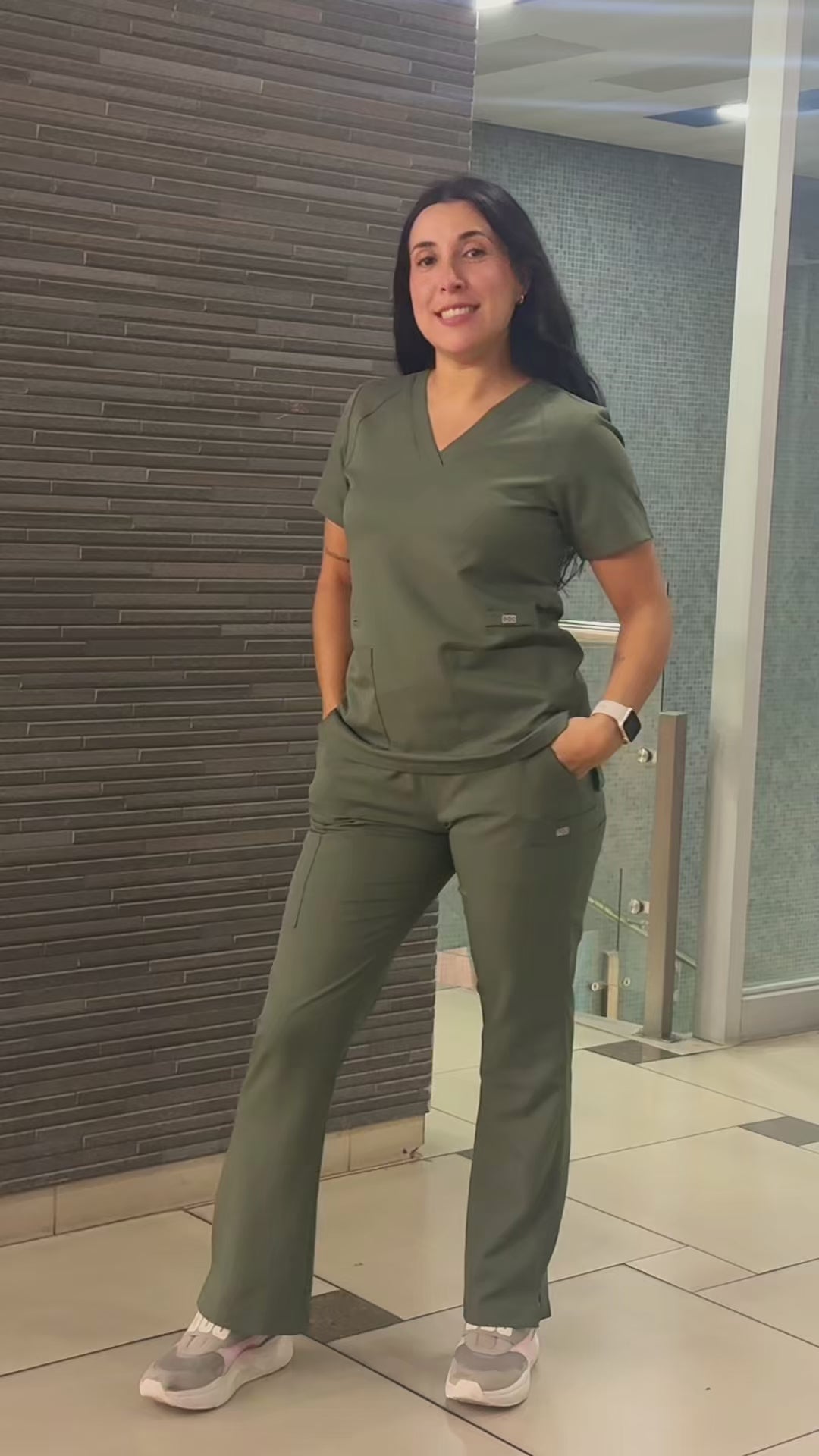 Polera Clínica Mujer Astro 1103