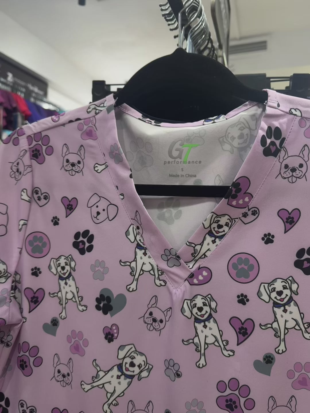 Polera Clínica Estampada Mujer GT 1972