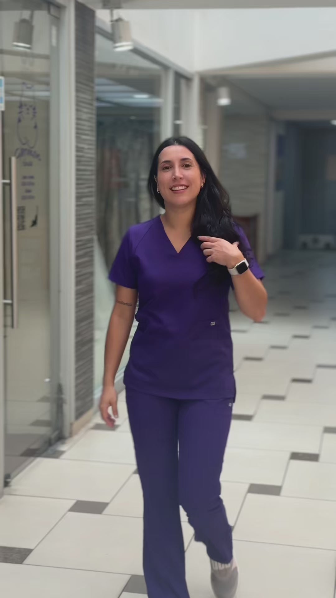 Polera Clínica Mujer Astro 1103