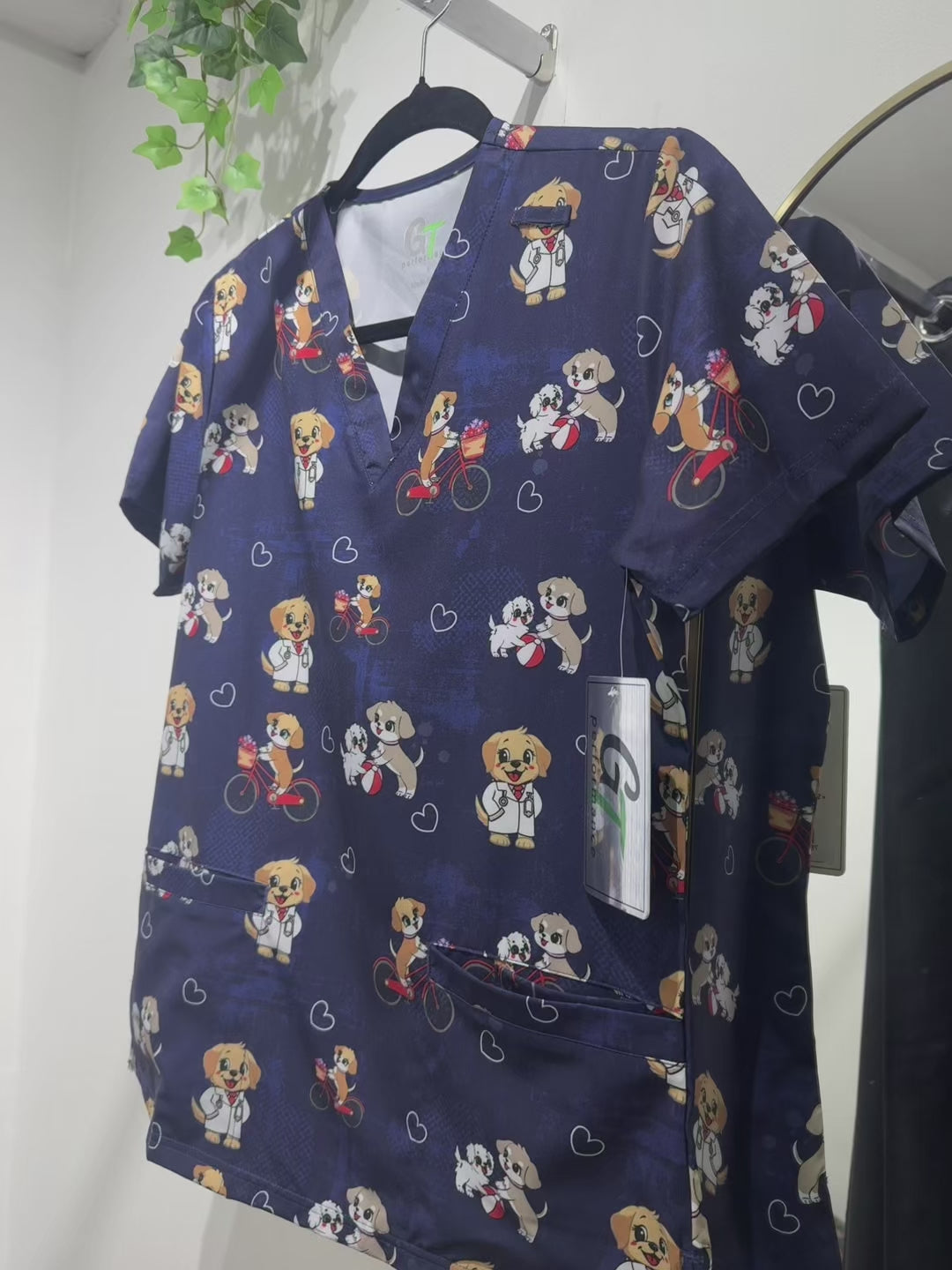 Polera Clínica Estampada Mujer GT 2014