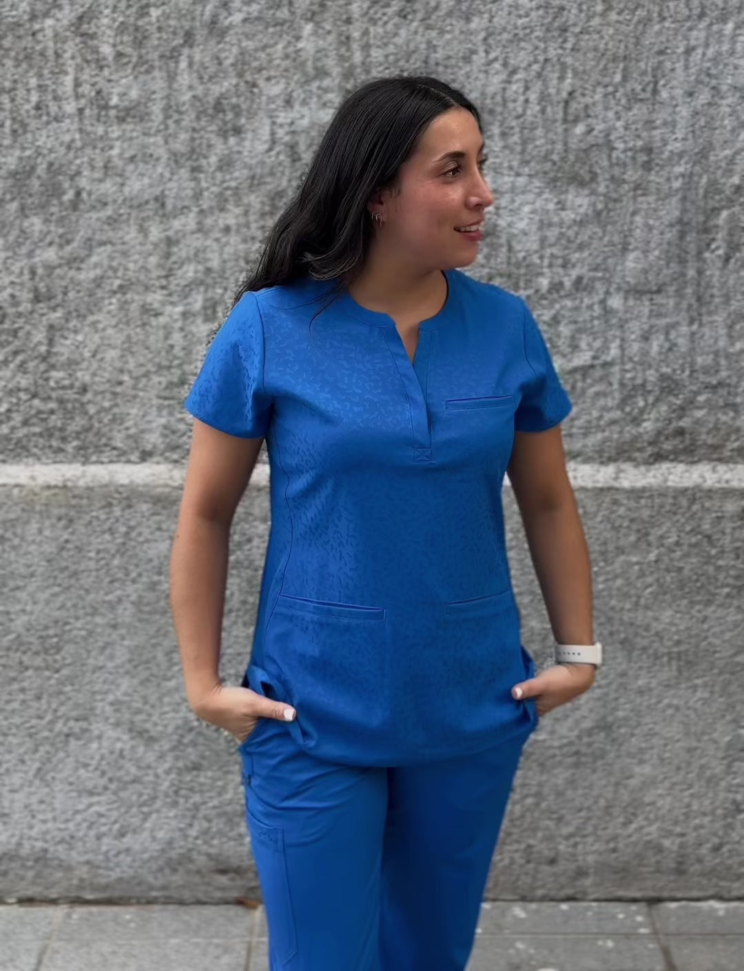 Polera Clínica Mujer Ava Therese 1171 Jacquard