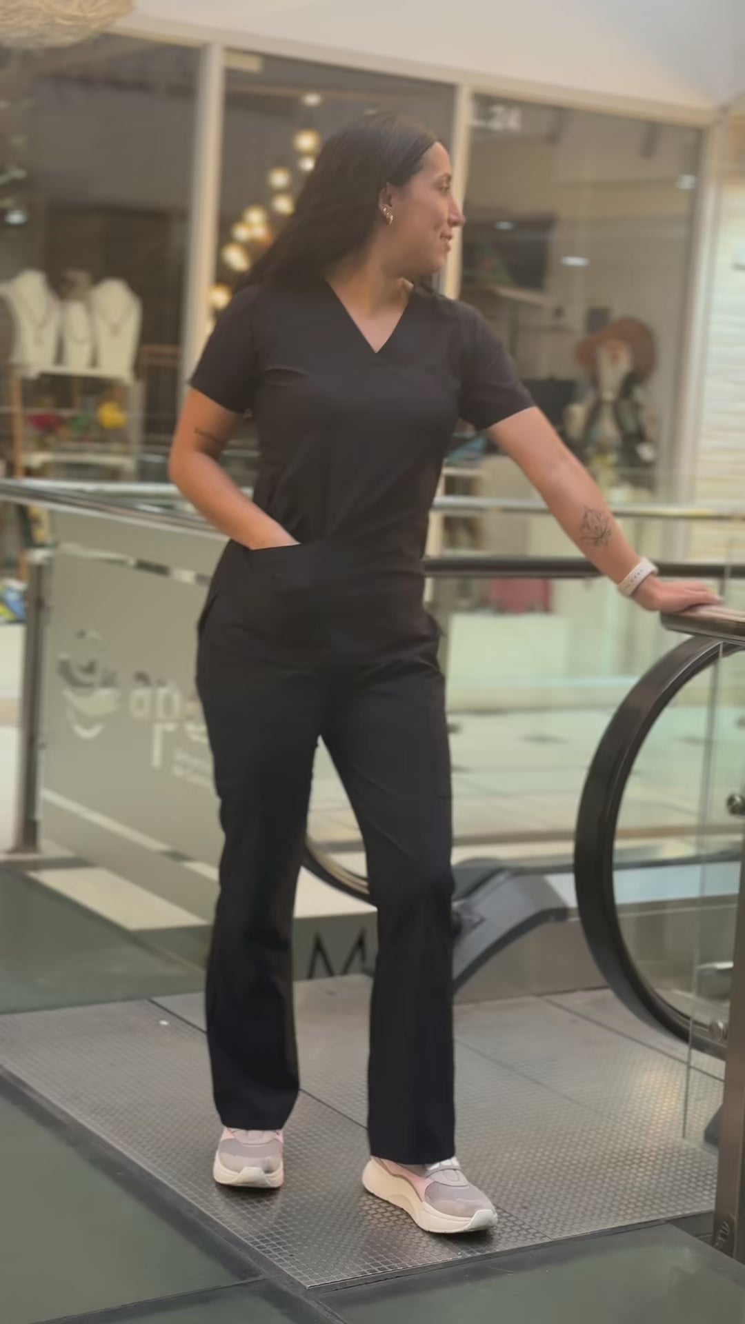 Pantalón Clínico Mujer Quantum 2088 Mini Flare