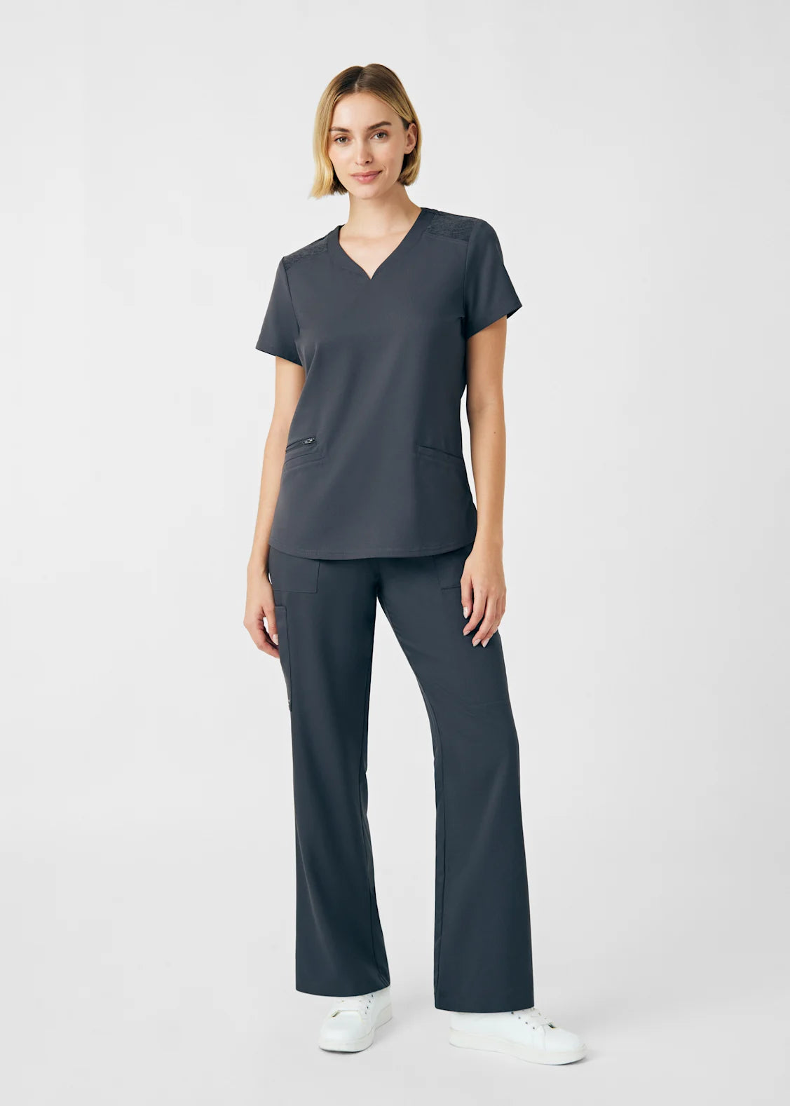 Pantalón Clínico Mujer Vibe WB421 Plomo