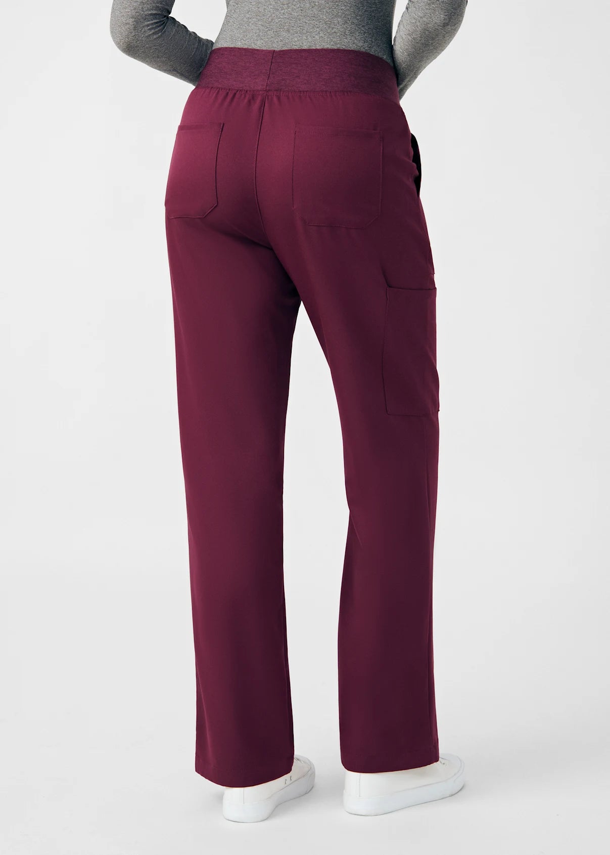 Pantalón Clínico Mujer Vibe WB421 Burdeo