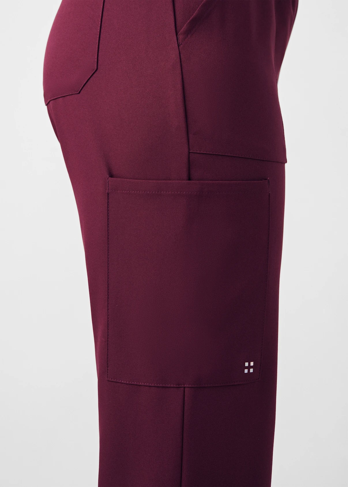 Pantalón Clínico Mujer Vibe WB421 Burdeo