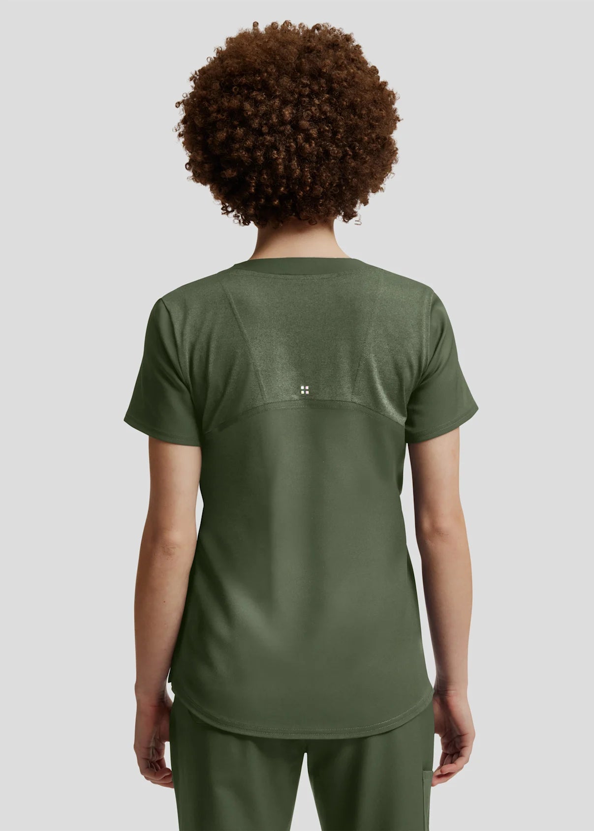 Polera Clínica Mujer Vibe WT121 Olivo